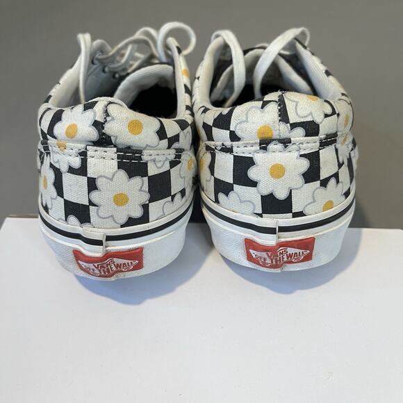 Vans Off The Wall Checkerboard Daisy Women’s Size 8.5 Skateboard Casual Shoes - Picture 4 of 8